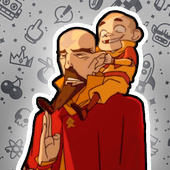 Внук и Дед: На двоих